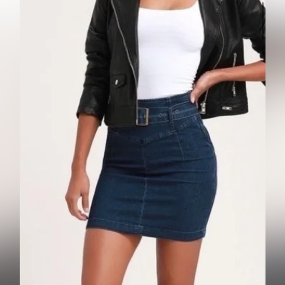 FREE PEOPLE PENCIL SKIRT - Picture 2 of 10